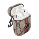 グッチ/Gucci ブランド Airpods 3/2/1/pro2ケース レザー製 蛇柄 エアーポッズ プロ2/3収納ケース 革製 紛失防止 カラビナ付き モノグラム 人気 第1/2/3世代 保護性 携帯便利 メンズ レディーズ