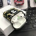 シュプリーム ブランド AirPods 3/2/1/Proケース 紛失防止 SUPREME 猿頭柄 エーエイプ コラボ エアーポッズ1/2/3/プロカバー AAPE 個性風 シリコンケース 第1/2/3世代 収納便利 保護性 携帯 潮流 軽量 メンズ レディース