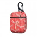 GOYARD ゴヤール ブランド AirPods Pro2/3/2/1ケース  第3/2/1世代ケース ワイヤレス 収納 カラビナ付き 防塵防水 エアーポッズ プロ2/3カバー 紛失防止 落下防止 メンズ レディーズ
