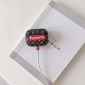 SUPREME LV ブランド Airpods 3/proケース バック型 コラボケース 紛失防止 ルイヴィトン シリコン製 ロゴ Airpods 1/2/3世代ケース シュプリーム 保護性 モノグラム 潮流 エアーポッズ3/プロ収納ケース 軽量 携帯便利 お洒落 メンズ レディーズ 