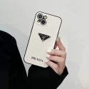 Prada ブランド iphone14/14 pro/14pro max/14 plusケース プラダ ジャケット型 モノグラム キラキラ アイフォン14/13/12/11/x/xs/xr/8/7 plusカバー ファッション メンズ レディース