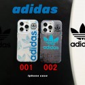 アディダス ブランド iphone 14/14 pro/14 pro maxケース インスタ風 ADIDAS モノグラム キャンバス モノグラム アイフォン14プロマックス/13/12/11カバー 激安ジャケット型 メンズ レディース