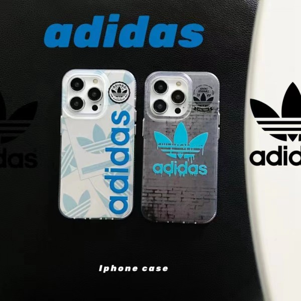 アディダス ブランド iphone 14/14 pro/14 pro maxケース インスタ風 ADIDAS モノグラム キャンバス モノグラム アイフォン14プロマックス/13/12/11カバー 激安ジャケット型 メンズ レディース