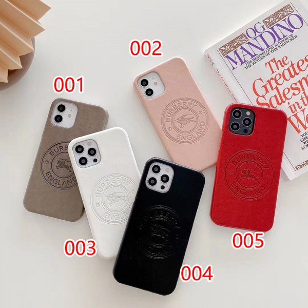 BURBERRY/バーバリー iphone 13 pro/13 pro max/13 miniケース 可愛い ブランド シンプル レザー 贅沢 アイフォン13/12/11/x/8/7ケース メンズ レディーズ