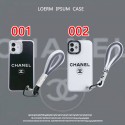 Chanel シャネル iPhone 13 pro/13 pro max/13 miniケース ブランド 韓国風 チェーン付 クリアケース モノグラム ジャケット型 全面保護 シリコン アイフォン13/12/11/x/xs/xr/8/7カバー 黒白 メンズ レディース