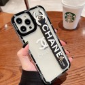 CHANEL シャネル ブランド iPhone 13 pro/13 pro max/13 miniケース ハンドバンド付 クリアケース シリコン モノグラム ジャケット型 アイフォン13/12/11/x/xs/xr/8/7カバー メンズ レディース