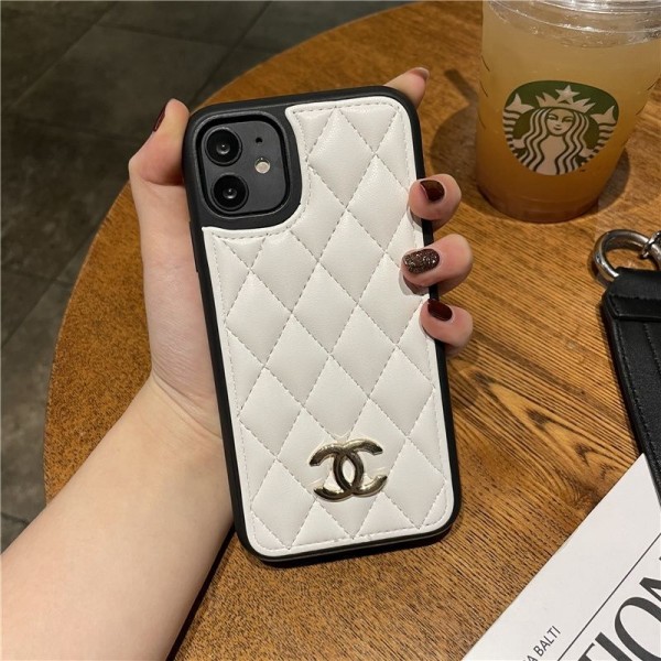 CHANEL/シャネル ハイブランド iphone15/14/ 13 pro/13 pro max/13 miniケース 贅沢風 レザー セレブ愛用 ジャケット型 縫い菱形紋  耐衝撃 激安 アイフォン13プロ/13ミニカバー ファッション レディース