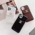 シャネル/CHANEL ブランド iphone 13 mini/13 pro/13 pro maxケース お洒落 カード入れ レザー シンプル ポケット収納 アイフォン13/12/11/x/xr/xs/8/7カバー ファッション メンズ レディーズ