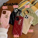 CHANEL ブランド iphone 14/14 pro/14 pro max/13ケース インスタ風 シャネル 金属 モノグラム 菱形 レザー ジャケット型 激安 アイフォン14/13/12/11カバー 大人気 レディース 