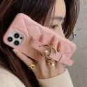 Chanel シャネル ブランド風 iphone 14 /14 pro/14 plus/14 pro maxケース カジュアル ハンド おしゃれ 夏 韓国風 ちょう結び 激安