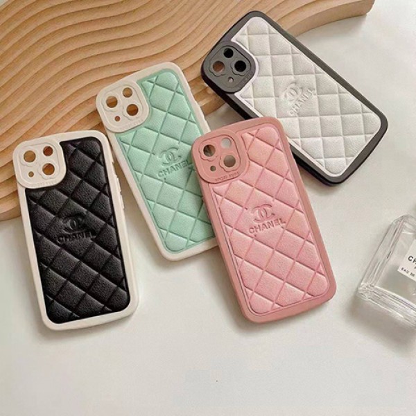 CHANEL/シャネル ハイブランド iphone 13/13 pro/13 pro max/13 miniケース かわいい レザー TPU ジャケット型 菱形 アイフォン13/12/11/x/xs/xr/8/7カバー 大人気 メンズ レディース