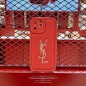 Chanel/シャネル  ブランド iphone14/14 pro/14 pro maxケース インスタ風 Yves Saint Laurent/イブサンローラン 激安 レザー 赤色 きらきら アイフォン14/13/12/11カバー ファッション メンズ レディース