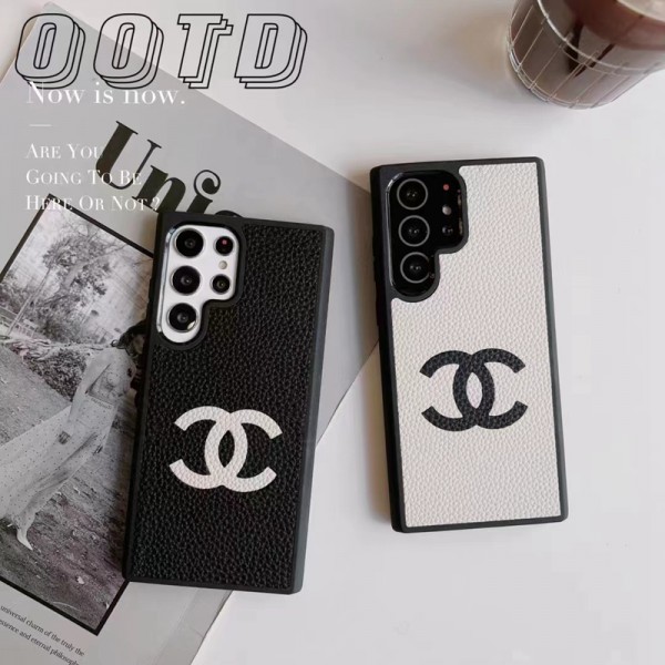 CHANEL ブランド Galaxy S23/S23+/S23 Plus/S23 Ultraケース 激安 シャネル モノグラム レザー ジャケット型 革 ギャラクシーs23/s22/s21/s20/note20/note10カバー 大人気 メンズ レディーズ