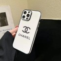 chanel シャネル ブランド iphone 14/14 pro/14 pro maxケース きらきら モノグラム ジャケット型 アイフォン14/14プロ/14プロマックス/13/12/11カバー 黒白色 ファッション メンズ レディース