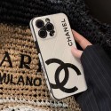 Chanel ブランド iphone 14/14 pro/14 pro maxケース モノグラム シャネル 黒白色 アイフォン14/14プロ/14プロマックス/13/12/11カバー ファッション メンズ レディーズ