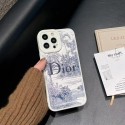 Dior ブランド iphone 14/14 pro/14 pro maxケース ディオール 森風 モノグラム 植物柄 ジャケット型 アイフォン14/13/12/11カバー 芸能人愛用 大人気 メンズ レディース