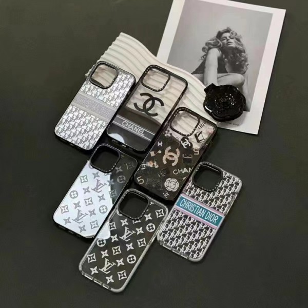 Chanel/LV/Dior ブランド iphone 14/14 pro/14 pro maxケース オシャレ クリア シャネル/ルイヴィトン/ディオール モノグラム ジャケット型 アイフォン14/13/12/11カバー 激安 メンズ レディーズ