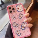 Gucci/グッチ ドラえもん ブランド コラボ iphone13 pro/13 pro max/13 miniケース  ins風 個性 かわいい アイフォン13/12/11/X/XS/XR/8/7カバー 四角保護 メンズ レディーズ