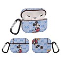 グッチ/Gucci ディズニー ブランド Airpods 3/2/1/pro2ケース ミッキー柄 DISNEY 紛失防止 カラビナ付き モノグラム 人気 エアーポッズプロ2/3収納ケース Airpods 1/2/3世代ケース 保護性 携帯便利 メンズ レディーズ