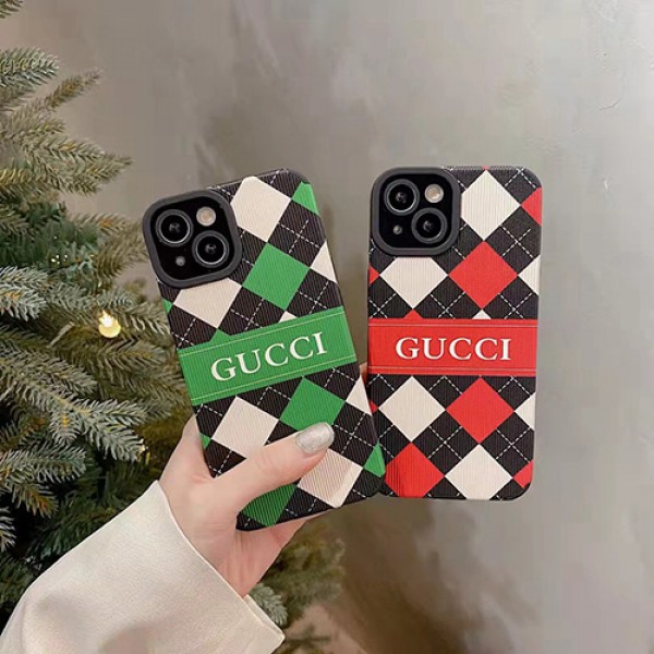 グッチ/Gucci ハイブランド iphone 13/13 pro/13 pro max/13 miniケース 韓国風 市松柄 カラー ジャケット型 モノグラム アイフォン13/12/11/x/xs/xr/8/7カバー メンズ レディース