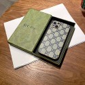 GUCCI ブランド iphone14/14 pro/14 pro max/14 plusケース オシャレ グッチ モノグラム きらきら ジャケット型 アイフォン14/13/12/11x/xs/xr/8/7カバー 大人気 メンズ レディース