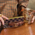 LV GUCCI ルイヴィトン グッチ ブランド iphone14plus/14Pro max/14Pro/14スマホケース ベルト付き ダミエ アイフォン14プロ マックス/14プロ/14カバー レザー ブランドiphone13Pro max/13Pro/13携帯ケース ピカピカ