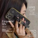 LV GUCCI ルイヴィトン グッチ ブランド iphone14plus/14Pro max/14Pro/14スマホケース ベルト付き ダミエ アイフォン14プロ マックス/14プロ/14カバー レザー ブランドiphone13Pro max/13Pro/13携帯ケース ピカピカ