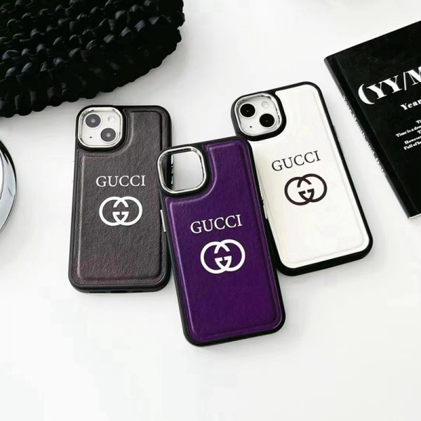 Gucci ブランド iphone14/14Pro/14Pro max/14Plusケース モノグラム 背面レザー製 グッチ エンボス加工 アイフォン14プロ マックス/14プロ/14プラス/13/12/11カバー 激安 メンズ レディース