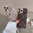 LV/ルイヴィトン ブランド iphone 14/14 pro/14 pro maxケース インスタ風 Gucci/グッチ 斜め掛け ショルダーバング 財布型 ストラップ付き レザー製 収納可能 アイフォン14/13/12/11カバー 芸能人愛用 メンズ レディース