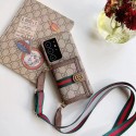 gucci/グッチ ブランド galaxy s23/s23+/s23 plus/s23 ultraケース 安い ストラップ付き カード財布型 バッグ レザー製 モノグラム iphone 14/14 pro/14 pro maxカバー ギャラクシーS23/S23/S23/S22/S21スマホケース 紛失防止 メンズ レディース