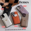 Hermes エルメス ブランド iphone15/14/14 Pro/14 Pro max/14 Plusケース 激安 カード入れ モノグラム レザー製 収納 アイフォン14/13/12/11/x/xs/xr/8/7/6カバー 大人気 メンズ レディース