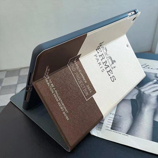 Hermes エルメス iPad 10/Pro 2024/Air5 6ケース ファッション セレブ愛用ブランド ipad 11/10/pro 2024ケース 超激安 かわいい 女性向け 男女兼用