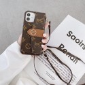 ルイヴィトン LV ブランド iphone 13 pro/13 mini/13 pro maxケース 封筒型  Dior グッチ カード バッグ収納 Gucci ディオール ストラップ付 アイフォン13/12/11/se2/x/xr/xs/8/7カバー ファッション メンズ レディーズ