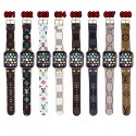 GUCCI/グッチ LV/ルイヴィトン ブランド Apple Watch 8/SE2/7/6/5/4/ultraバンド インスタ風 レザー製 アップル ウォッチ8/7/6/5/4/SEベルト 経典 モノグラム 腕時計ストラップ 大人気 メンズ レディース