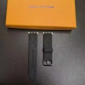 lv ルイヴィトン ブランド Apple Watch 8/SE2/ultra/7バンド かわいい LV モノグラム TPU アップルウォッチ8/se2/ultra/7/se/6/4/3/2/1ベルト 腕時計 黒色 ストラップ 高級 人気 メンズ レディース