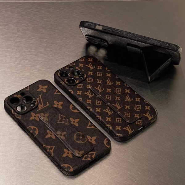 LV/ルイヴィトン ブランド iphone 14/14 pro/14 pro max/14 plusケース 激安 ハンドバンド付き モノグラム ジャケット型 アイフォン14/13/12/11/x/xs/xrカバー ファッション メンズ レディーズ