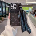 LV ブランド ルイヴィトン iphone 14/14 pro/14 pro maxケース 激安 カード収納 チェーン付き レザー 財布風 モノグラム 落下防止 アイフォン14/13/12/11/se3/x/xs/xr/8 plus/7+カバー 大人気 メンズ レディース