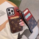 LV ブランド ルイヴィトン iphone 14/14 pro/14 pro maxケース 激安 カード収納 チェーン付き レザー 財布風 モノグラム 落下防止 アイフォン14/13/12/11/se3/x/xs/xr/8 plus/7+カバー 大人気 メンズ レディース