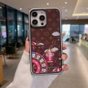 LV/ルイヴィトン ブランド iphone 14/14 pro/14 pro max/14 plus ケース 激安 ミニオン 美人 ウサギ 観覧車 花柄 キャラクター風 レザー製 アイフォン14/13/12/11カバー ファッション メンズ レディース