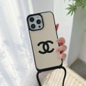 CHANEL/シャネル LV/ルイヴィトン GUCCI/グッチ ブランド iphone 14/14 pro/14 pro max/14 plusケース 個性 モノグラム チェーン付き 斜め掛け 安い アイフォン14/13/12カバー ファッション メンズ レディース