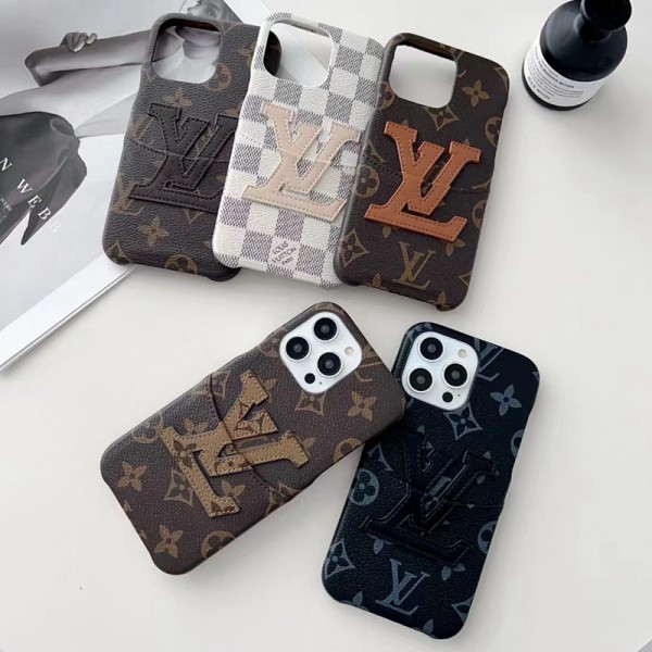 lv/ルイヴィトン ブランド iphone 14/14 pro/14 pro max/14 plusケース オシャレ カード入れ レザー モノグラム ジャケット型 激安 アイフォン14/13/12カバー ファッション メンズ レディース 