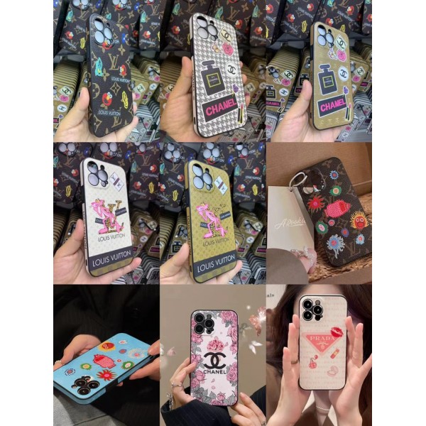 PRADA/プラダ CHANEL/シャネル LV/ルイヴィトン ブランド iPhone 14/14 Pro/14 Pro maxケース かわいい モノグラム ピンク・パンサー 花柄 セサミストリート 化粧品 キャラクター風 ジャケット型 激安 アイフォン14/14プロ/14プロ マックス/13/12/11カバー 大人気 メンズ レディース