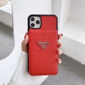 Prada/プラダ ブランド iphone15/ 14/14 pro/14 pro max/14 plus/13 miniケース レザー製 カード収納 スタンド機能 経典 アイフォン14/13/12/11/x/8/7カバー 安い 女性愛用 ファッション メンズ レディーズ