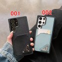 PRADA/プラダ ブランド Galaxy S23/S23+/S23 Plus/S23 Ultraケース インスタ風 カード収納 モノグラム 激安 レザー製 iPhone 14/14 Pro/14 Pro Max/13/12/11カバー セレブ愛用 ギャラクシーs23/s23プラス/s23ウルトラ/s22/s21/s20/note20/note10スマホケース ファッション メンズ レディーズ