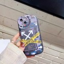 SUPREME/OFF-WHITE ブランド iphone 13/13 pro/13 pro maxケース シュプリーム/オフホワイト 楕円 スーツケース柄 ジャケット型 モノグラム 大人気 メンズ レディーズ