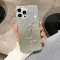 Yves Saint Laurent/イブサンローラン ブランド iphone 14/14 pro/14 pro maxケース モノグラム キラキラ 銀河風 クリア 芸能人愛用 アイフォン14/13/12/11カバー 激安 メンズ レディーズ