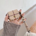 burberry バーバリーAirpods 3/pro2ケース紛失防止 Airpods pro2/3世代ケース保護性 潮流ブランドエアーポッズプロ収納ケース 軽量携帯便利