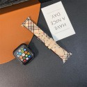 Burberry バーバリーブランド Apple Watch 11 10 9 ultra3 se3バンド 華奢革 交換バンド高級感 Apple Watch10 11 9 8 7 se3 se2/6/5/4/3/2/1ベルト 軽量 フィット 通気性ハイブランドアップルウォッチ12 11 10 ULTRA3 9 8/se2革ベルト 耐久性Apple Watch 11 10 ultra3/9 ultra/8/7/6ブランドベルト 流行り