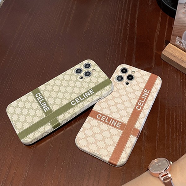 Celine/セリーヌ Iphone 13 pro/13 mini/13 pro maxケース ハイブランド 可愛い ジャケット型 四角保護 モノグラム 芸能人愛用 アイフォン13/13プロ/13ミニカバー メンズ レディーズ