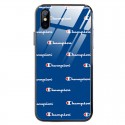 CHAMPION ブランド iphone 13 pro/13 pro max/13ケース インスタ風 チャンピオン 背面ガラス 芸能人愛用 アイフォン13/12/11/xr/xs/x/8/7カバー ファッション メンズ レディース